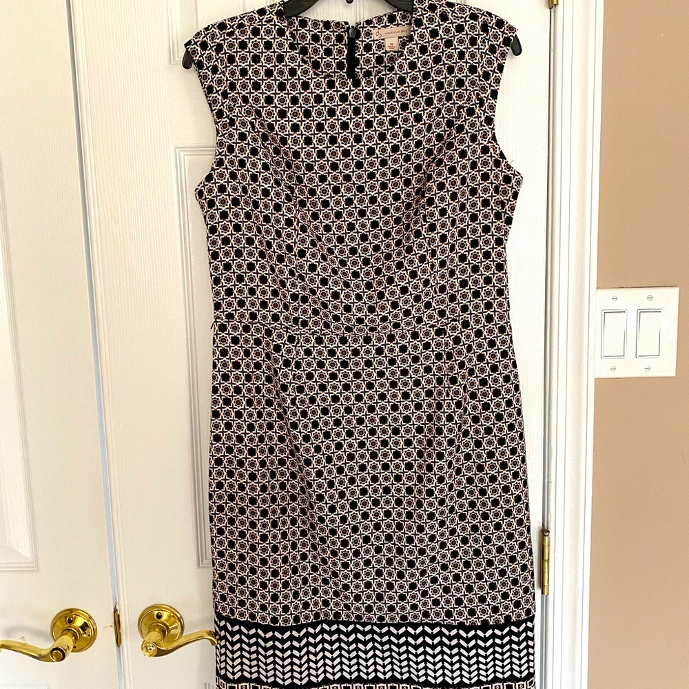 Women’s midi dress; size 10; sleeveless; zipper in the back